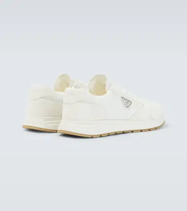 Prada Prax Re-Nylon suede-trimmed sneakers | Thumbnail 4