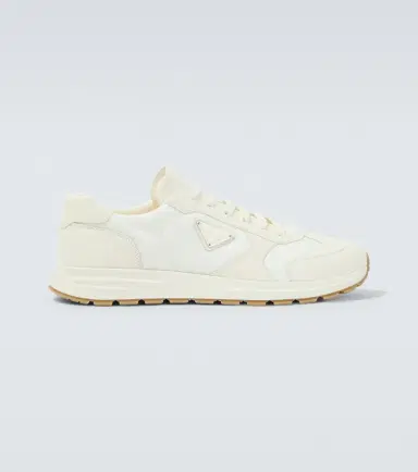 Prada Prax Re-Nylon suede-trimmed sneakers | Thumbnail 6