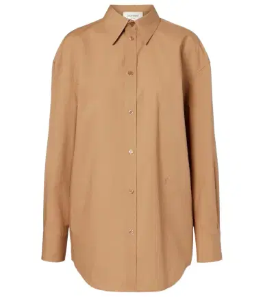 Saint Laurent Cassandre cotton poplin shirt | Thumbnail 1
