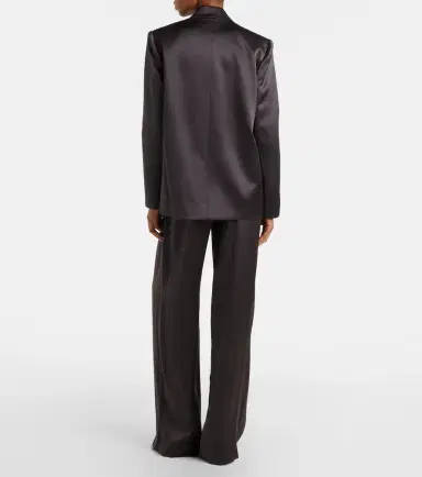 The Sei Silk satin wide-leg pants | Thumbnail 4