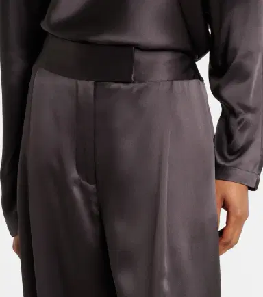 The Sei Silk satin wide-leg pants | Thumbnail 5