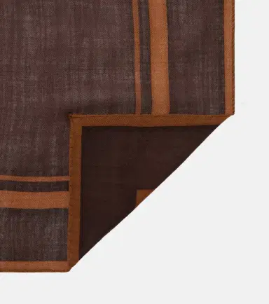 Saint Laurent Cassandre printed wool twill scarf | Thumbnail 2