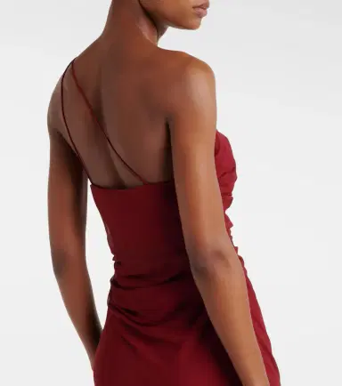 The Sei Sheer silk chiffon gown | Thumbnail 3