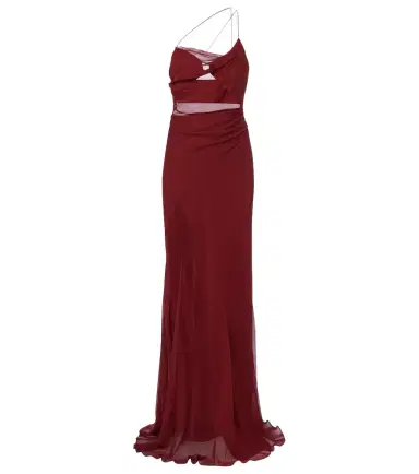 The Sei Sheer silk chiffon gown | Thumbnail 1