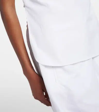 RÓHE Róhe Draped cotton-blend top | Thumbnail 2