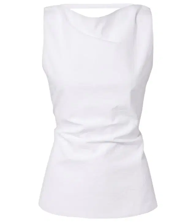 Róhe Draped cotton-blend top
