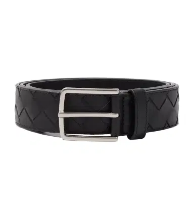 Bottega Veneta Intrecciato leather belt | Thumbnail 1