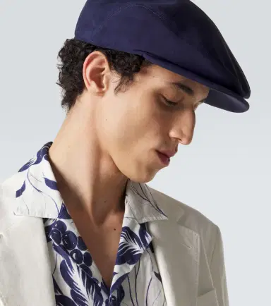 BORSALINO Suede newsboy cap | Thumbnail 3