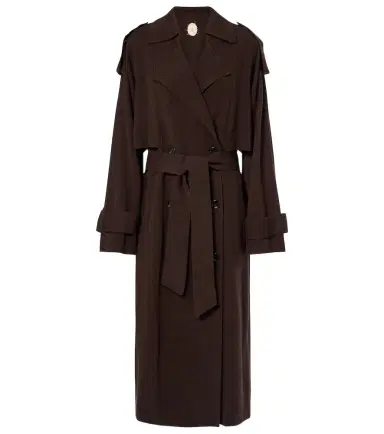 Jardin des Orangers Wool and cashmere trench coat | Thumbnail 1