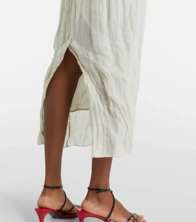 Rohe Róhe Cotton-blend midi dress | Thumbnail 4