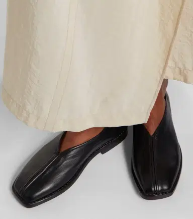 Lemaire Piped leather slip-on shoes | Thumbnail 5 Lemaire Piped leather slip-on shoes | Thumbnail 5