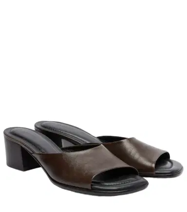 Lemaire 55 leather mules | Thumbnail 1