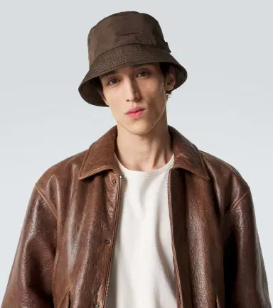 Saint Laurent Logo bucket hat | Thumbnail 3 Saint Laurent Logo bucket hat | Thumbnail 3