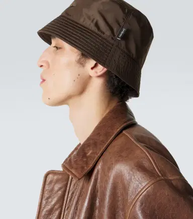 Saint Laurent Logo bucket hat | Thumbnail 4 Saint Laurent Logo bucket hat | Thumbnail 4