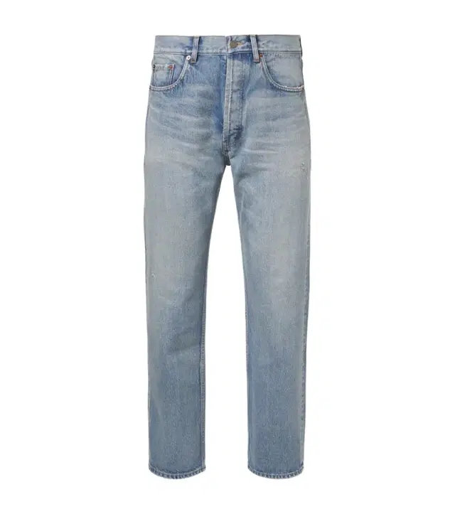 Saint Laurent Distressed straight jeans