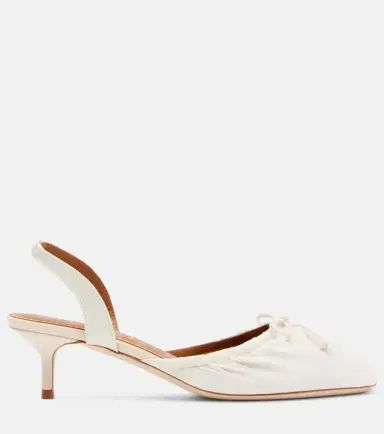 Staud Alba satin slingback pumps | Thumbnail 2 Staud Alba satin slingback pumps | Thumbnail 2