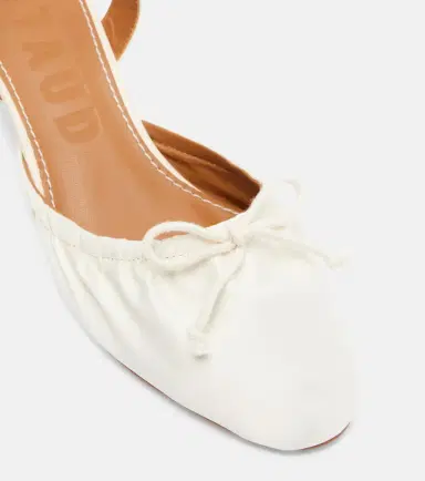 Staud Alba satin slingback pumps | Thumbnail 4 Staud Alba satin slingback pumps | Thumbnail 4