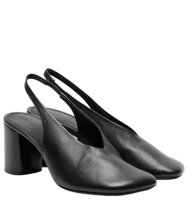 Lemaire Glove leather slingback pumps