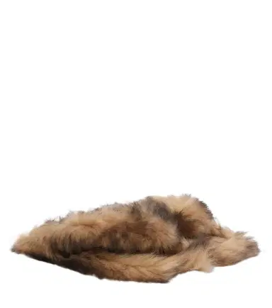 Dolce & Gabbana Shearling thong sandals | Thumbnail 1