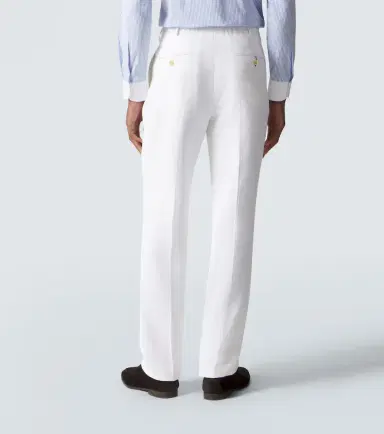 dunhill Linen tapered pants | Thumbnail 5