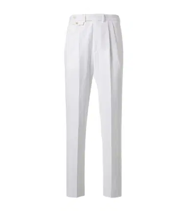 dunhill Linen tapered pants | Thumbnail 1