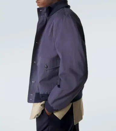 dunhill Cotton-blend twill bomber jacket | Thumbnail 6 dunhill Cotton-blend twill bomber jacket | Thumbnail 6