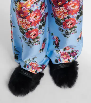 Dolce & Gabbana Shearling mules | Thumbnail 6 Dolce & Gabbana Shearling mules | Thumbnail 6