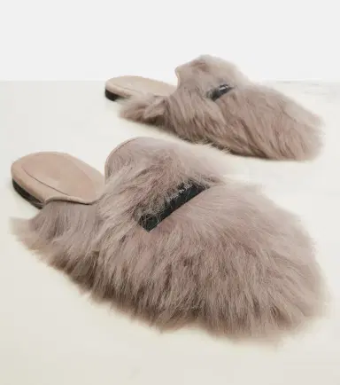 Dolce & Gabbana Shearling mules | Thumbnail 2