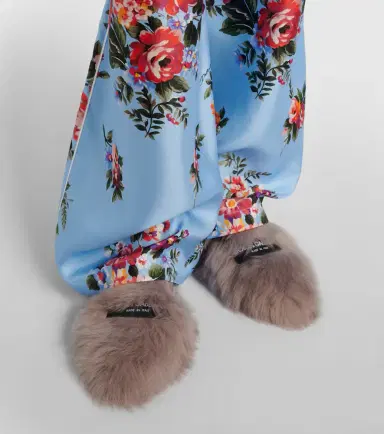 Dolce & Gabbana Shearling mules | Thumbnail 5