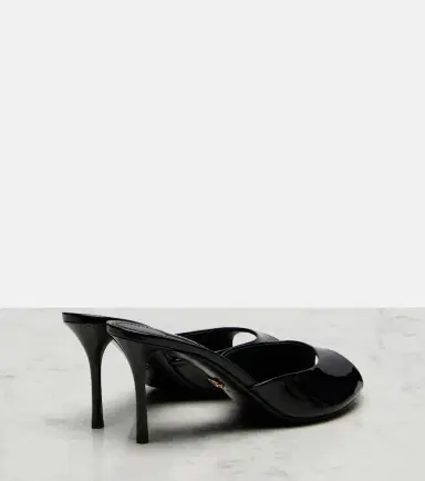 Dolce & Gabbana Keira patent leather mules | Thumbnail 4