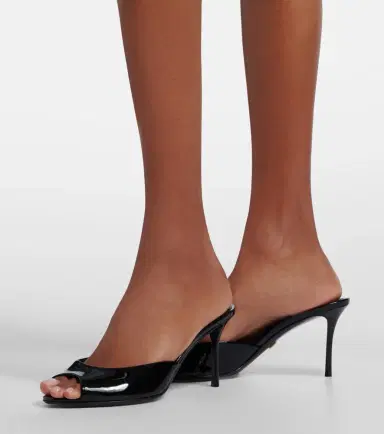 Dolce & Gabbana Keira patent leather mules | Thumbnail 6
