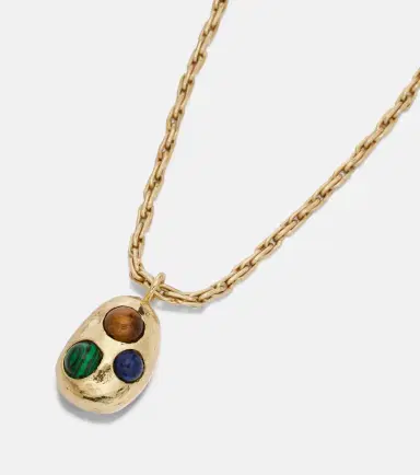 ALÉMAIS Alémais Jem Rainbow embellished pendant necklace | Thumbnail 3 ALÉMAIS Alémais Jem Rainbow embellished pendant necklace | Thumbnail 3