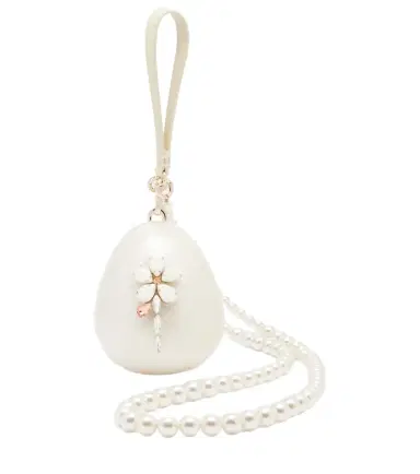 Simone Rocha Hare Pearl Egg embellished clutch | Thumbnail 1
