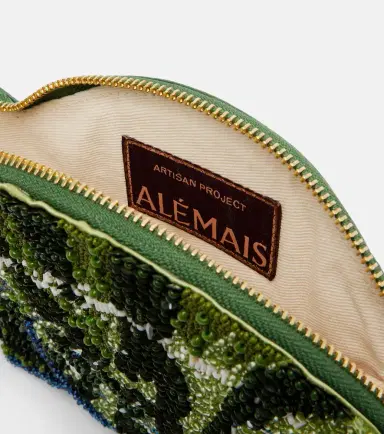Alemais Alémais Chameleon Small beaded clutch | Thumbnail 3