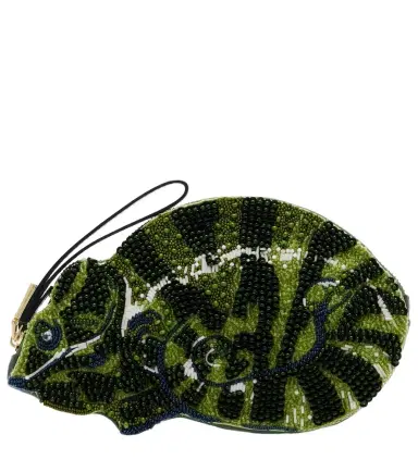 Alemais Alémais Chameleon Small beaded clutch | Thumbnail 1