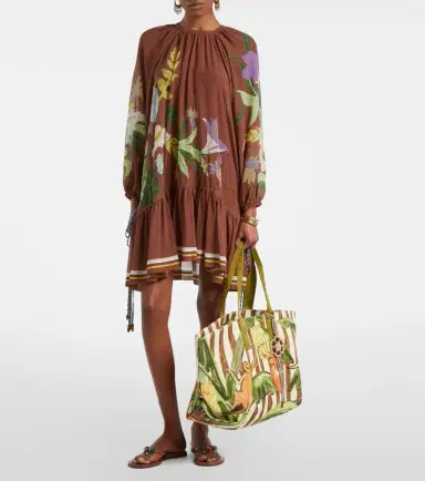 ALÉMAIS Alémais Toucan Tango Large canvas tote bag | Thumbnail 4
