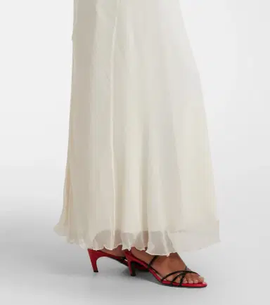 Staud Luma halterneck maxi dress | Thumbnail 6
