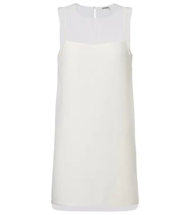 Brea layered shift dress