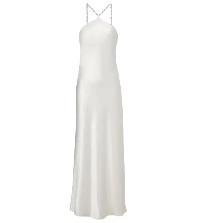 Cadence beaded satin gown