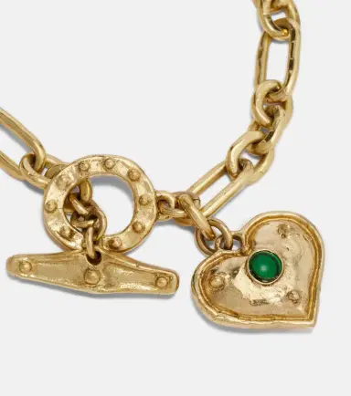 ALÉMAIS Alémais Jem Heart charm bracelet | Thumbnail 2