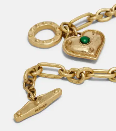ALÉMAIS Alémais Jem Heart charm bracelet | Thumbnail 3
