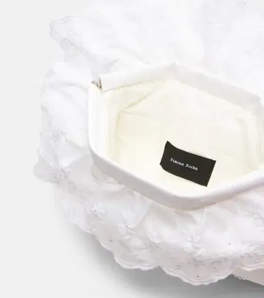 Simone Rocha Pillowcase embellished ruffled clutch | Thumbnail 2 Simone Rocha Pillowcase embellished ruffled clutch | Thumbnail 2