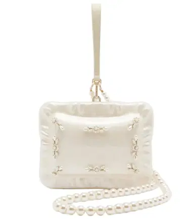 Simone Rocha Pillowcase faux pearl clutch | Thumbnail 1