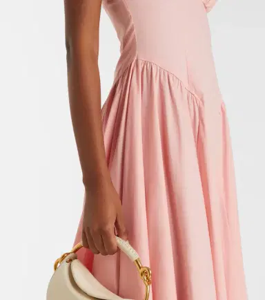 Staud Gwen cotton poplin midi dress | Thumbnail 2