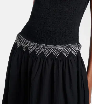 Polo Ralph Lauren Embroidered cotton voile midi dress | Thumbnail 6
