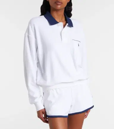 Polo Ralph Lauren Cotton-blend terry polo shirt | Thumbnail 2