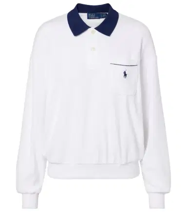 Polo Ralph Lauren Cotton-blend terry polo shirt | Thumbnail 1