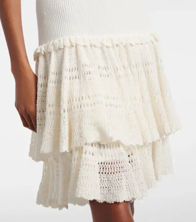 Polo Ralph Lauren Crochet ribbed-knit minidress | Thumbnail 5