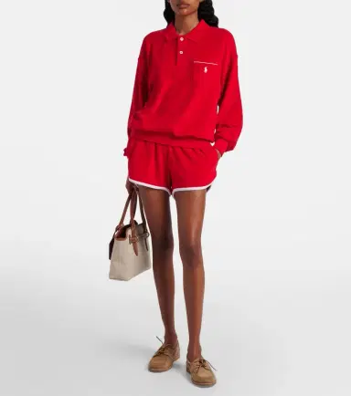 Polo Ralph Lauren Cotton-blend terry polo shirt | Thumbnail 4