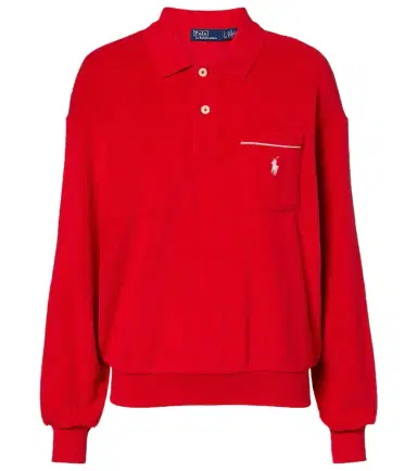 Polo Ralph Lauren Cotton-blend terry polo shirt | Thumbnail 1